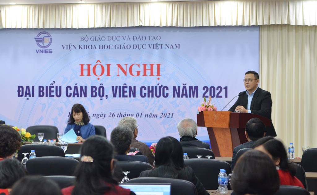 Hội nghị đại biểu cán bộ, viên chức Viện Khoa học giáo dục Việt Nam năm 2021